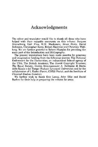 Alexander of Aphrodisias: On Aristotle Metaphysics 1