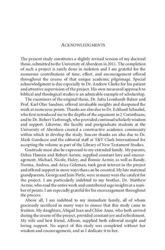 Is Paul Also Among the Prophets?: An Examination of the Relationship between Paul and the Old Testament Prophetic Tradition in 2 Corinthians