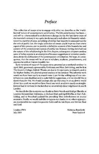 Public Law in a Multi-Layered Constitution