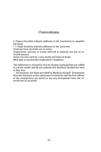 Boethius: On Aristotle on Interpretation 4–6