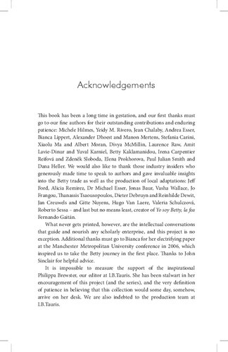 TV’s Betty Goes Global: From Telenovela to International Brand