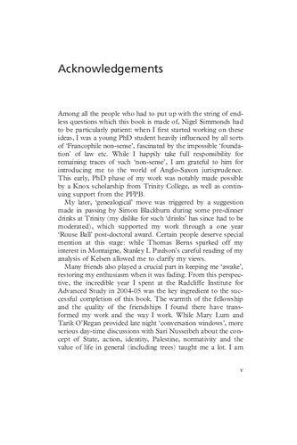 Legal Norms and Normativity: An Essay in Genealogy