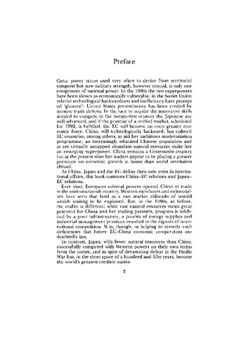 China, Japan and the European Community