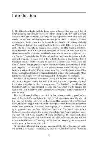 The Napoleonic Wars (4) The fall of the French empire 1813–1815