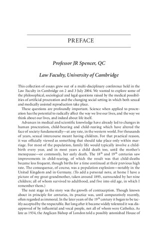 Freedom and Responsibility in Reproductive Choice