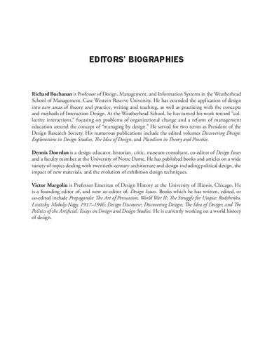 The Designed World: Images, Objects, Environments