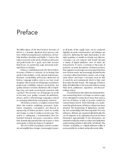 The Fairchild Books Dictionary of Fashion