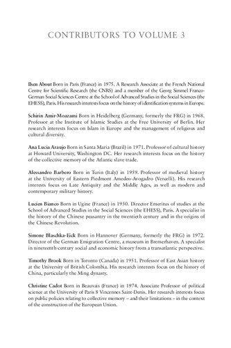 Europe and the World in History: European Culture and Identity since Homer Volume 3