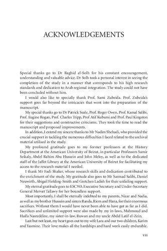 Post-Colonial Syria and Lebanon: The Decline of Arab Nationalism and the Triumph of the State