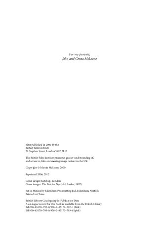 Irish Film: The Emergence of a Contemporary Cinema