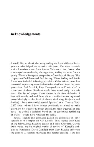 Dissident Marxism: Past voices for present times