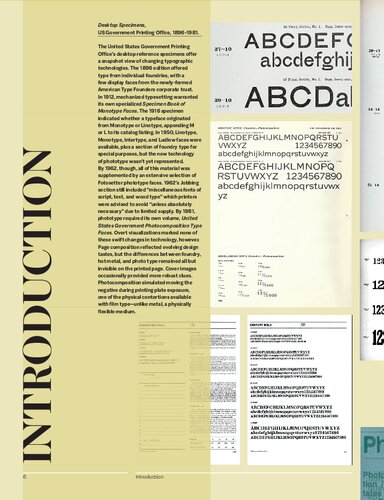 Type Specimens: A Visual History of Typesetting and Printing