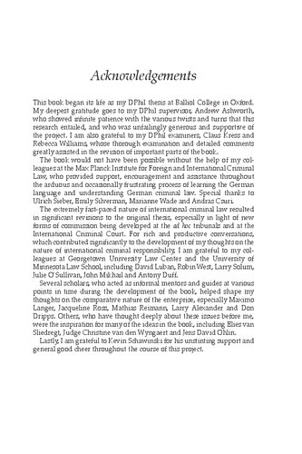 Perpetrators and Accessories in International Criminal Law: Individual Modes of Responsibility for Collective Crimes