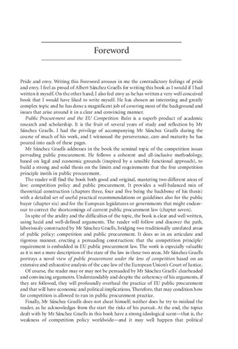 Public Procurement and the EU Competition Rules