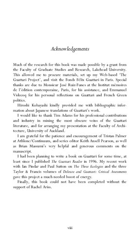 Félix Guattari: An Aberrant Introduction