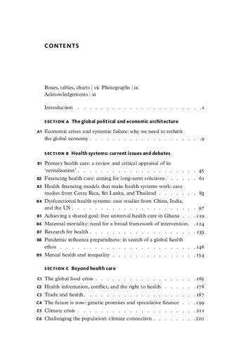 Global Health Watch 3: An Alternative World Health Report