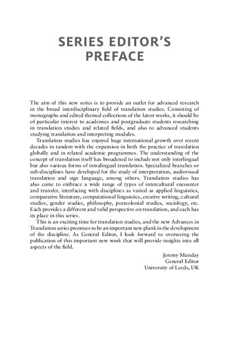 Quality in Professional Translation: Assessment and Improvement