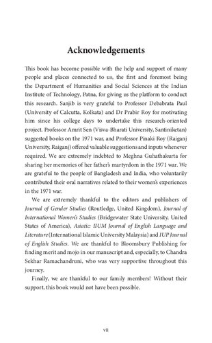 The Gendered War: Evaluating Feminist Ethnographic Narratives of the 1971 War of Bangladesh
