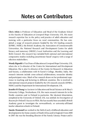 Education and Minorities: Education as a Humanitarian Response