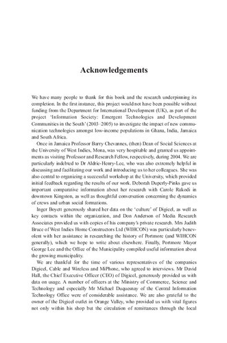 The Cell Phone: An Anthropology of Communication