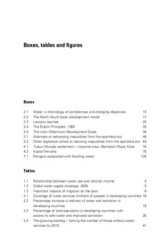 Poverty and water: Explorations of the Reciprocal Relationship