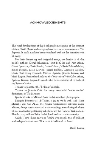 Reading the Sopranos: Hit TV from HBO