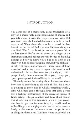 Holy Living: The Christian Tradition for Today