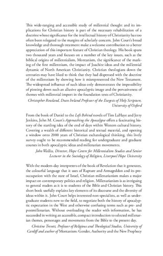 Approaching the Apocalypse: A Short History of Christian Millenarianism