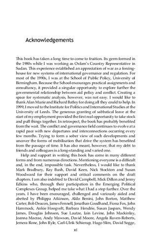 Global Governance and the New Wars: The Merging of Development and Security