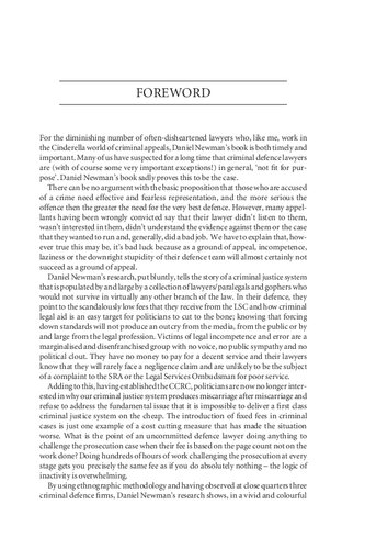 Legal Aid Lawyers and the Quest for Justice