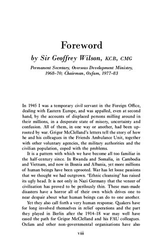 Embers of War: Letter from a Quaker Relief Worker in War-torn Germany