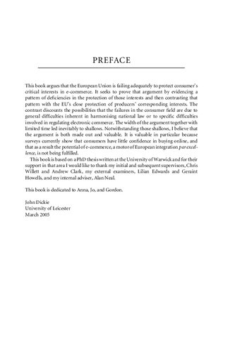 Producers and Consumers in EU E-Commerce Law