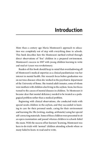 Maria Montessori: A Critical Introduction to Key Themes and Debates
