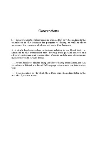 Syrianus: On Aristotle Metaphysics 3-4