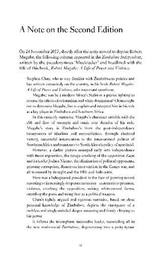 Mugabe: A Life of Power and Violence