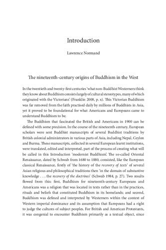 Encountering Buddhism in Twentieth-Century British and American Literature