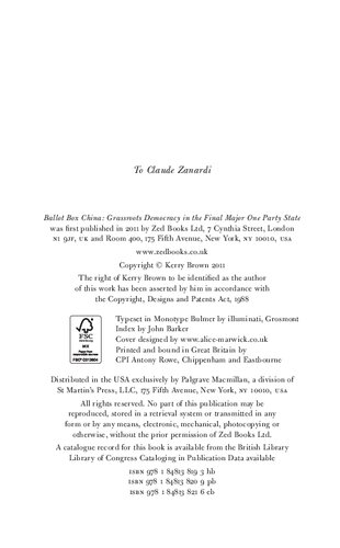 Ballot Box China: Grassroots Democracy in the Final Major One-Party State