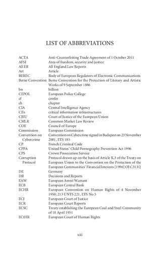 The Emergence of EU Criminal Law: Cybercrime and the Regulation of the Information Society