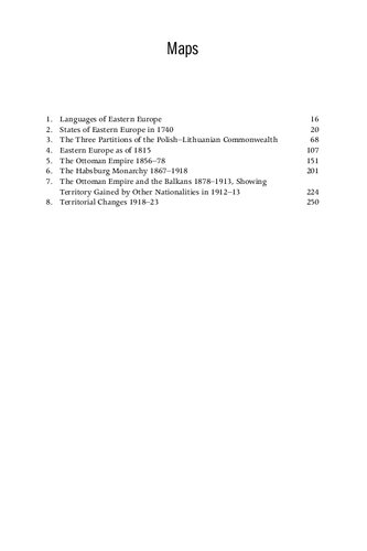 A History of Eastern Europe 1740–1918: Empires, Nations and Modernisation