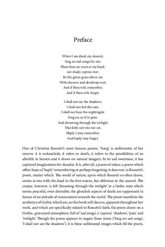 Christina Rossetti’s Gothic