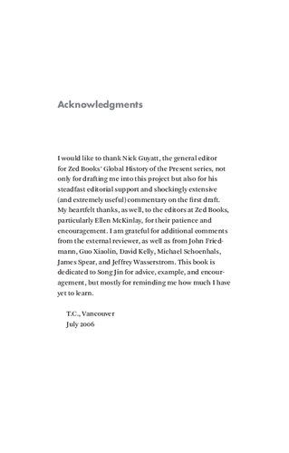 Living with Reform: China since 1989