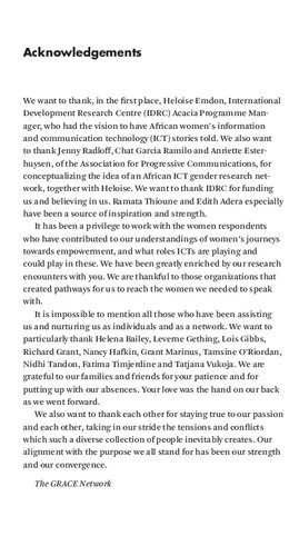 African Women and Icts: Investigating Technology, Gender and Empowerment