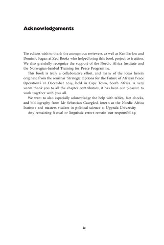 The future of African peace operations: From the Janjaweed to Boko Haram