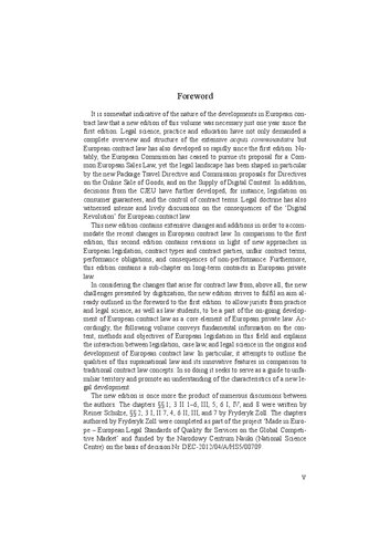 European Contract Law