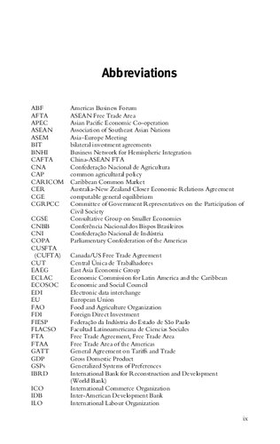 Free Trade for the Americas?: The United States’ Push for the FTAA Agreement