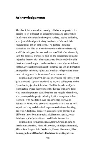 Struggles for Citizenship in Africa