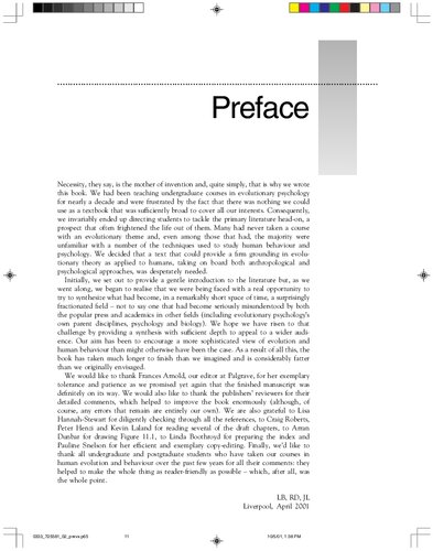 Human Evolutionary Psychology