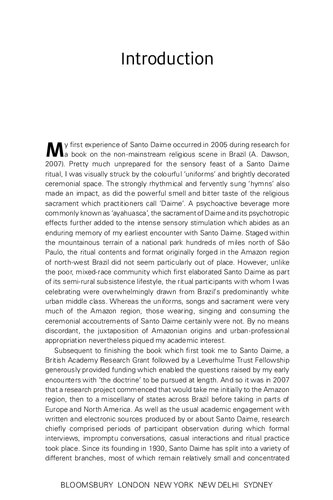 Santo Daime: A New World Religion