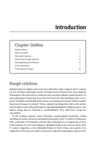 Understanding Religion and Science: Introducing the Debate