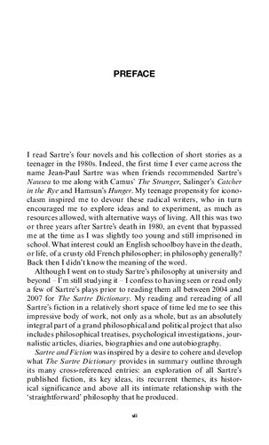 Sartre and Fiction